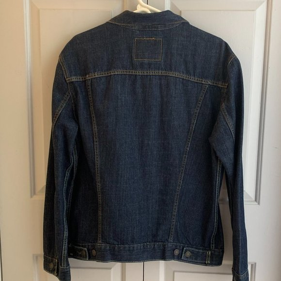 Men's Levi's Trucker Jacket Rinsed Denim Size L Levis - Picture 4 of 9